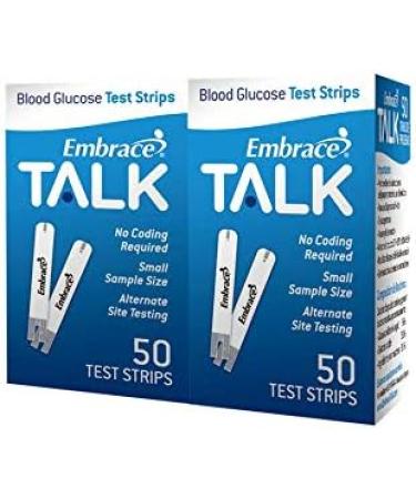 Omnis Health Embrace Blood Glucose Test Strips 100ct - Accurate & Reliable Monitoring - Buy Online on GoSupps.com