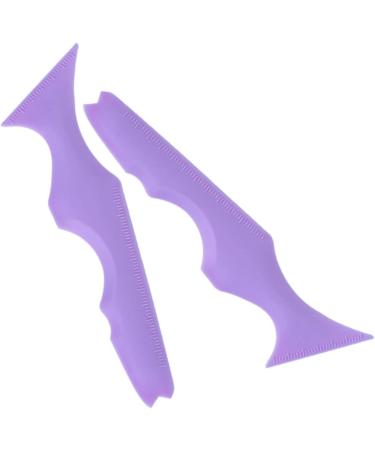 Beavorty 10 Pcs Silicone Beauty Ruler Eye Shadow Eyeshadow Guide Aid Eyeliner Guide Stencils Make up Sample - Buy Online on GoSupps.com