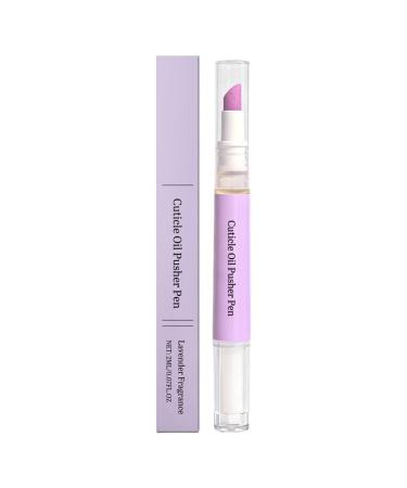 Stylo cuticules stylo huile pour ongles 2 en 1 poussoir cuticules pour ongles stylos huile pour les soins