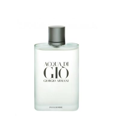 GIORGIO ARMANI Aqua Di Gio for Men Eau de Toilette Spray, 6.7 Ounce Fresh 6.76 Fl Oz (Pack of 1)