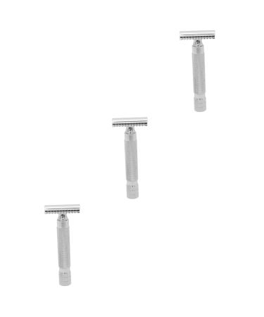 Minkissy 3st razor for men shave Maquinilla de afeitar para hombre men's razor to shave men shavering razor for men razor blades for men solid wood man