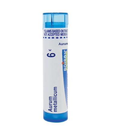 Boiron Aurum Muriaticum 6C Md 80 Pellets for Irritability with Intolerance to Noise