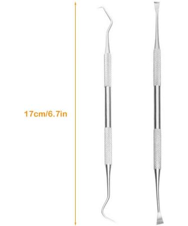 Schecker Tartar Remover Set | Dentist-Quality 2-Part Kit for Dogs Cats & Pets | Effective Tartar Removal - Buy Online on GoSupps.com