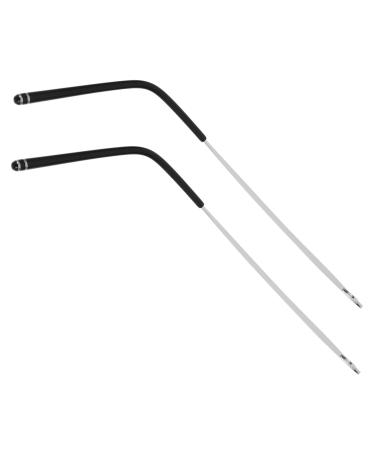 Gleavi 1 pair of glasses arms arm legs of arms replacement glasses frame Exchange of the glasses brake Brille parts replacement bars for sunglasses Schnapps glass metal metal glasses frames 13.20x0.30cm