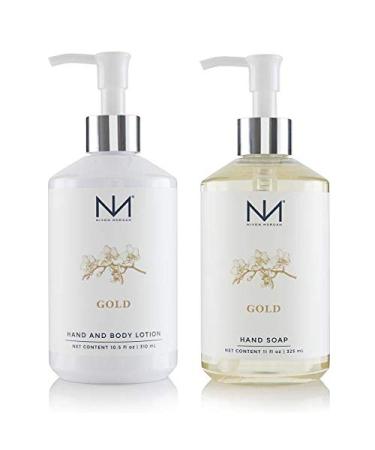 Niven Morgan - Gold Soap and Lotion Hand Set
