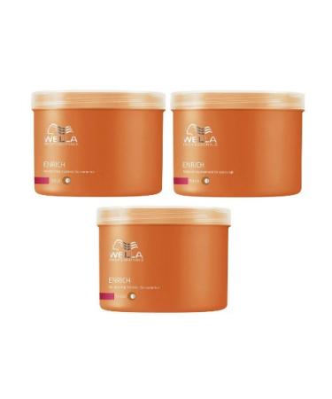 Wella Enrich Mask 3 x 500 ml kr ftiges Haar / Thick Professionals Care