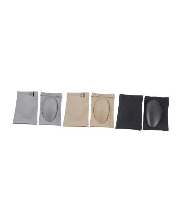 NOLITOY 6 Pairs Arch Correction Socks Insoles Cushion Pads Heel Spurs Support High Arch Foot Insoles Shoe Inserts Correcting Pad Shoe Pad Sebs Men and Women Orthotics Elasticity