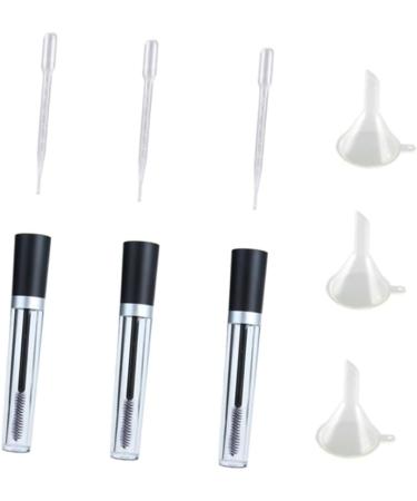 Healeved 9 Pcs Empty Mascara Tube with Eyelash Wand oil Vials Bottle Lip Funnel Empty Bottle Essence 1 g (Pack of 1) As Shownx3pcs - Buy Online on GoSupps.com