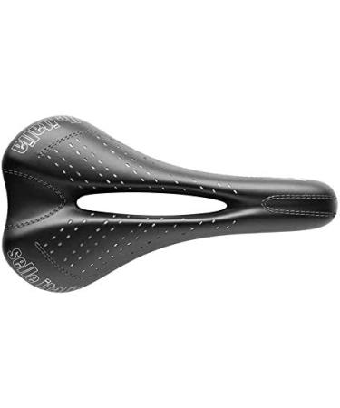 Selle Italia Sport Gel Flow Bike Saddle for Men and Women - Black 270x140mm - Buy Online on GoSupps.com