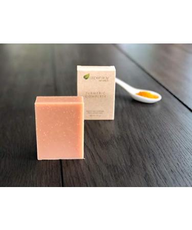 Turmeric Soap 3 Pack - Natural & Organic Gentle Cleanser | 4.5oz Bar - Buy Online on GoSupps.com
