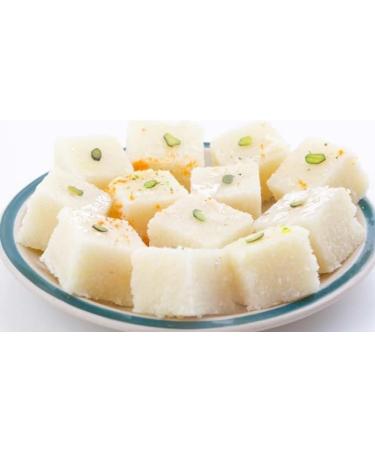 Rakhi Diwali Special (Coconut Barfi) Mithai Gift Hamper for Brother Sister Delicious Indian Traditional Sweets Best Gift For All Occasions Tasty Treat For Family & Friends Sold By Kidzbuzz (400g) - Buy Online on GoSupps.com