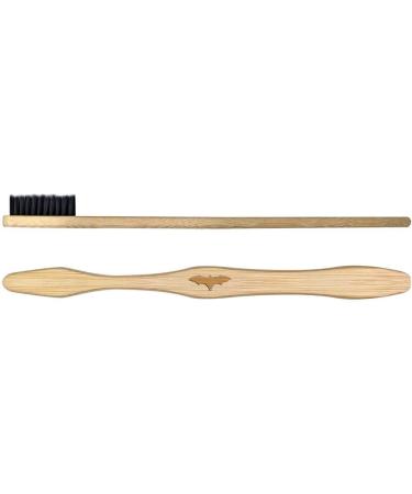 Azeeda 'Bat Silhouette' Bamboo Toothbrush (TF00019017)