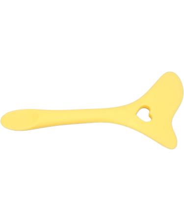 Silicone Aid Reusable Eye Makeup Tool with Cream Applicator for Eye Shadow Mascara Drawing (Yellow) - Buy Online on GoSupps.com