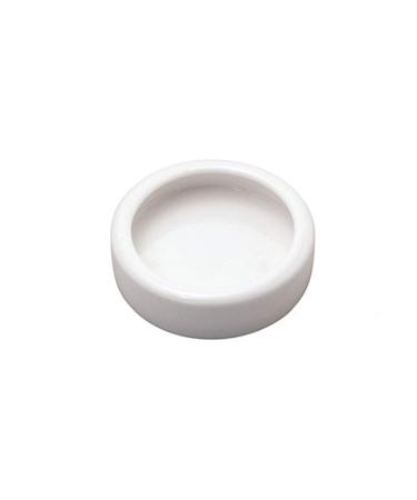 Reptile Food Water Dish Worm Bowl Mealworm Feed Feeder Mini Reptile Food Bowl Ceramics Made (S)