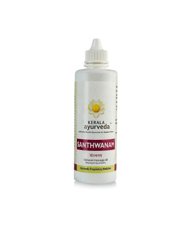 Ayurveda Santhwanam Oil bottle of 250 ml Oil (Free Pallas USA Rose prefume Oil)