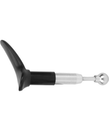 Ververt Touch Spine Adjustment Tool - Stainless Steel Deep Tissue Massage Device | Portable T-Shape for Pain Relief | 8.7 Inches - Buy Online on GoSupps.com