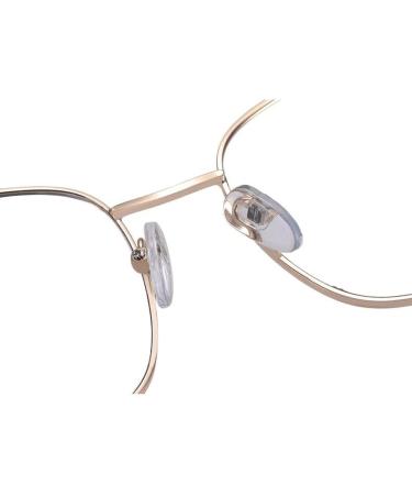 Metal Eyeglasses for Reading - Sturdy Anti Blue Light Blocking Computer Readers | Clear Vision Flat Light Mirror 2.50 C2 - Buy Online on GoSupps.com