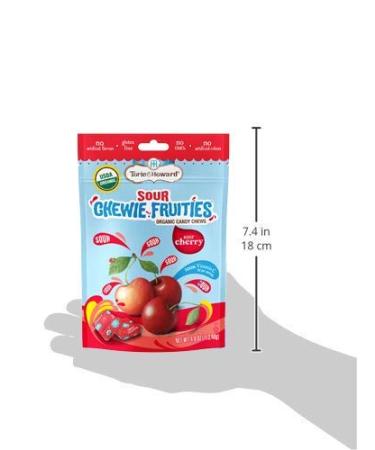 Torie and Howard Chewie Fruities  Sour Cherry  4 Ounce Chewie Fruities Sour Cherry 4 Ounce (Pack of 1) - Buy Online on GoSupps.com