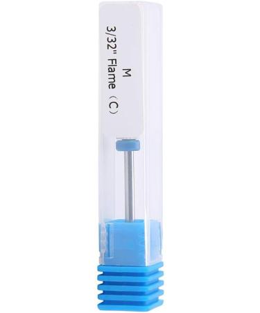Ceramic Cylinder Nail Drill Bit Set with Display Base - White 04 - Buy Online on GoSupps.com