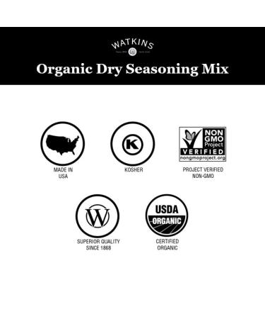 Watkins Organic Gourmet Chili Seasoning Mix - 25.0 oz - Buy Online on GoSupps.com