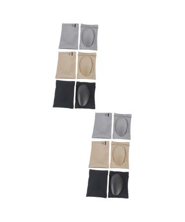 FOMIYES 6 Pairs Arch Correction Socks Orthotics Massage Pad Arch Support Sleeves Foot Relief Cushions Shoe Heel Pad Cushion Orthotic Pads Men and Women Sebs Floor Mat Arch of Foot