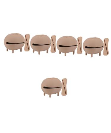 MAGICLULU 5 Sets Beauty Tools Makeup Tools Cosmetic Travel Silica