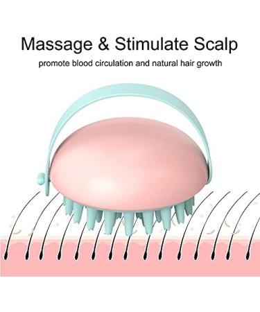 Ikaar Scalp Massage Brush Set - 2 Silicone Shampoo Brushes for Adults Children & Pets - Perfect for Wet & Dry Use | International Shipping - Buy Online on GoSupps.com