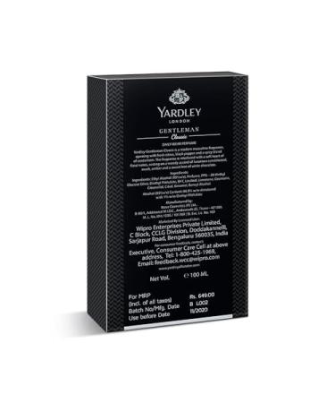 prime craft London Gentleman Classic Perfume For Men 100ml - Buy Online on GoSupps.com