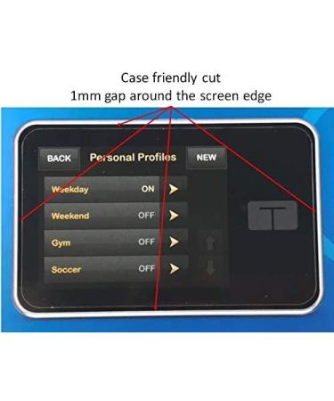 9H Flexible Glass Screen Protector for Tandem tSlim X2 & tFlex Insulin Pumps - 2 Pack - Buy Online on GoSupps.com