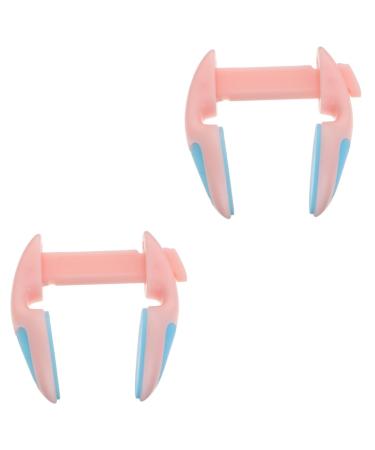 Healeved 2 STK nose walking booster nose shapers made of silicone nose lifter and shaper-clip nose and beauty-lifter device for losing weight the nose nose nose gel nose clip design 5.3x5cmx2pcs rosax2st
