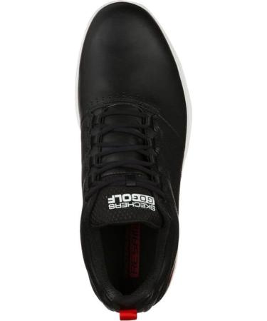 Skechers Men's Pro 4 Legacy Golf Shoes - 43 EU - Black Red | International Shipping Available - Buy Online on GoSupps.com
