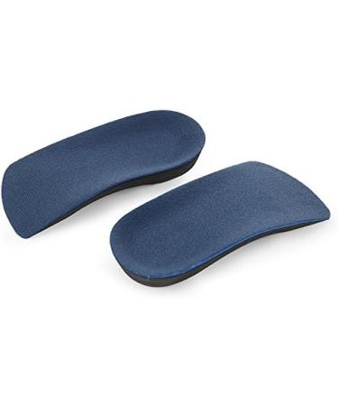 Orthopedic 3/4 Insert Soles for Heel Pain Relief | Foot Vault & Cushion for Flat Feet - Sizes M1.5-13.5 - Buy Online on GoSupps.com