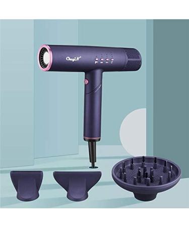 Ckeyin Foldable Professional Hair Dryer 1300W Powerful Negative Ion Far Infrared Fast Drying Air Blow Hair Dryer with Memory 45 - Buy Online on GoSupps.com