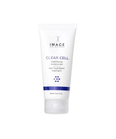 IMAGE Skincare CLEAR CELL Mattifying Moisturizer Facial Lotion Hydrates Oily Prone Skin Removes Excess Shine 1.7 oz