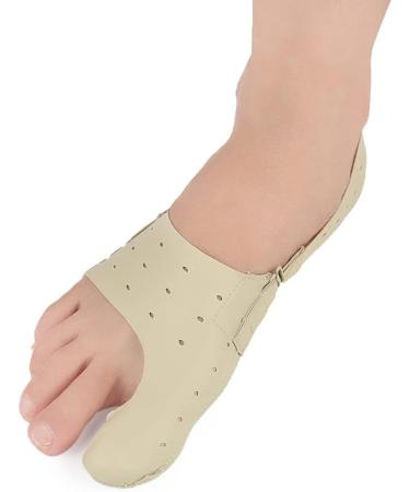 2pcs Shoe Mat Sleeves for Valgus Big Toe Splint - Day & Night Care for Hallux Men Women, Beige - Breathable Bunion Protector & Toe Separators - Buy Online on GoSupps.com