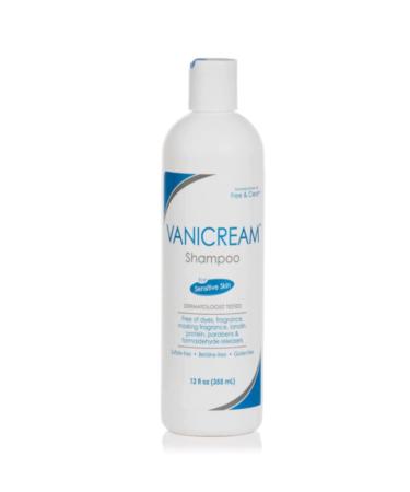 Free & Clear Hair Shampoo | Fragrance, Gluten and Sulfate Free | For Sensitive Skin | 12 Ounce