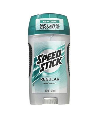 Speed Stick by Mennen Deodorant Regular 3 oz (Pack of 11)