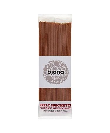 Biona Organic Whole Grain Spelt Spaghetti 500g - Pack of 2