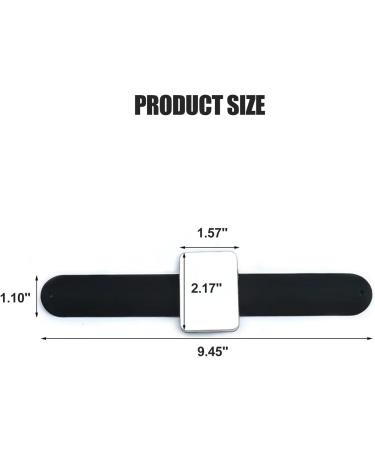 Magnetic Bobby Pin Holder - Easy Reach for Metal Bobby Pins and Clips - Beauty Tool for Hair Stylists and Sewing - Black - Buy Online on GoSupps.com