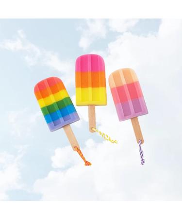 DOITOOL Shower Sponge 3Pcs - Kids Ice Cream Bath Sponge Set - Cute Body Scrubber for Girls - Random Style Shower Loofah - Pack of 3 - Buy Online on GoSupps.com