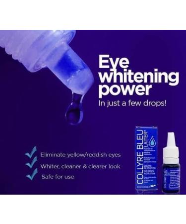 ORIGINAL Collyre Bleu Blue Laiter Eye Drop - 10ml - New Packaging Same Formula! - Buy Online on GoSupps.com