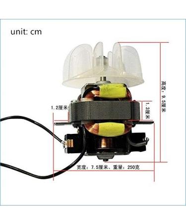 Ac High Power Hair Dryer Motor With Wind Leaf Single Phase AC220V Electric Motor Hair Dryer AC Motor Speed 11000rpm - Buy Online on GoSupps.com