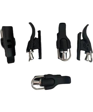 LIZHOUMIL 2 Pack Sea Fishing Casting Trigger & Cannon Clip Set - Bionic Finger & Thumb Button for Fixed Spool Casting - Beach Fishing Aid in Black - Buy Online on GoSupps.com