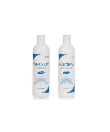 Vanicream Hair Conditioner 12 Oz & Hair Shampoo 12 Oz - Formulated for all Hair Types Packaging May Vary Shampoo & Conditioner