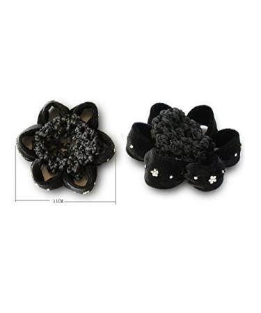 Buy Black Dotted Hair Net for Ballet & Dance Buns | 1 Piece - Perfect for Performance - Buy Online on GoSupps.com
