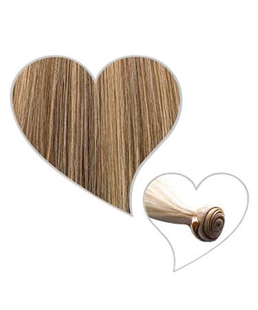 Global Extend human hair weft 45cm highlighted #08/18 110 g