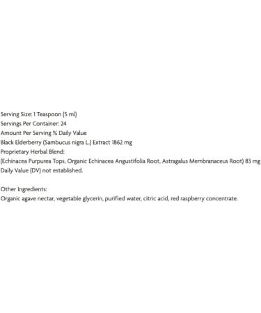 Natural's Answer Kids Sambucus Gluten Free Alcohol Free 4000 mg 120 ml - Buy Online on GoSupps.com