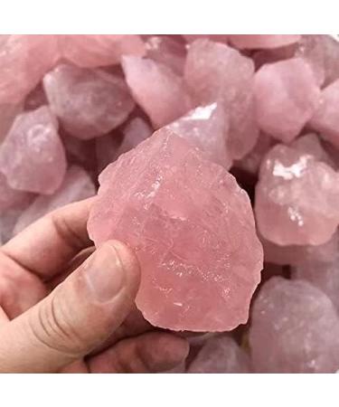500g Natural Crystal raw Material Rough Rose Quartz Pink Quartz Stone Obelisk - Buy Online on GoSupps.com
