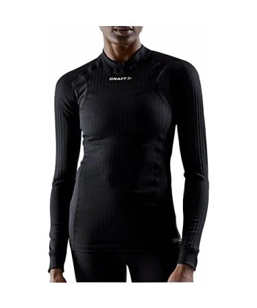 Craft Sportswear Women's Active Extreme X CN LS, Crew Neck Long Sleeve Baselayer for Running, Cycling, Multi-Sports Black Small