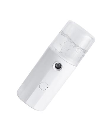 VINTORKY 1pc Hydrating Instrument Mini Face Steamer Mist Sprayer Facial Mister Face Abs White